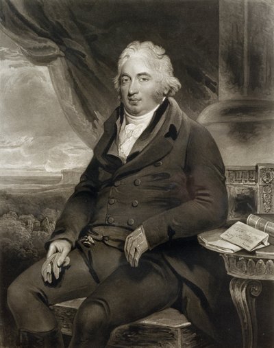 J. Fuller Esq, M.P., graviert von C. Turner, 1808 von Henry Singleton